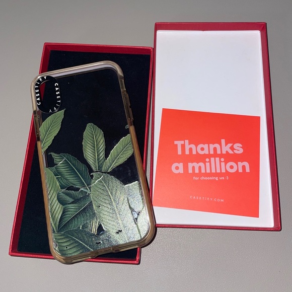 CASETiFY iPhone X Palm Tree Case - Picture 2 of 6